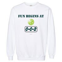 Fun Begins At 002 Garment-Dyed Sweatshirt