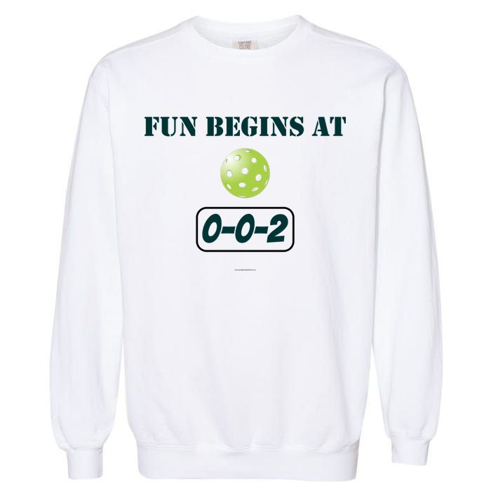 Fun Begins At 002 Garment-Dyed Sweatshirt