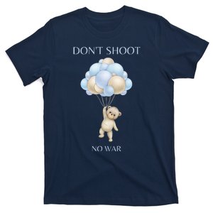 Funny Balloon Anti War Peace Fake News T-Shirt