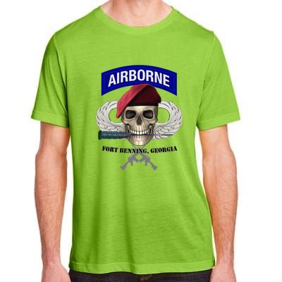 Fort Benning Army Base Airborne Training Columbus Adult ChromaSoft Performance T-Shirt