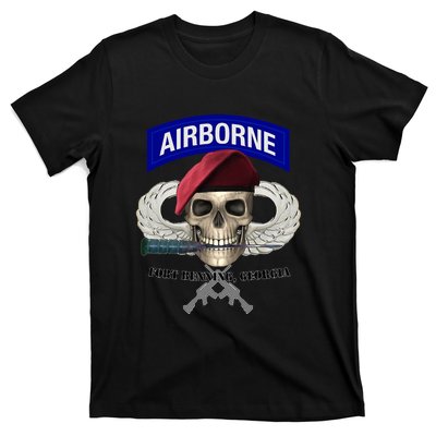 Fort Benning Army Base Airborne Training Columbus T-Shirt