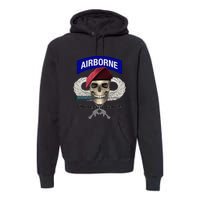 Fort Benning Army Base Airborne Training Columbus Premium Hoodie