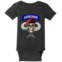 Fort Benning Army Base Airborne Training Columbus Baby Bodysuit