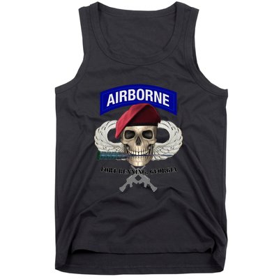 Fort Benning Army Base Airborne Training Columbus Tank Top