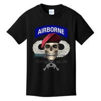 Fort Benning Army Base Airborne Training Columbus Kids T-Shirt