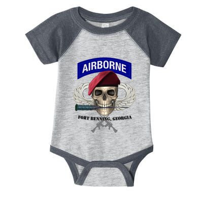 Fort Benning Army Base Airborne Training Columbus Infant Baby Jersey Bodysuit