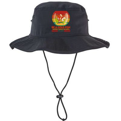 Funny Be A Gold Fish Happiest Animal On Earth Ted Lasso Bucket Hat