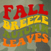 Fall Breeze Autumn Leaves Retro Legacy Tie Dye Trucker Hat