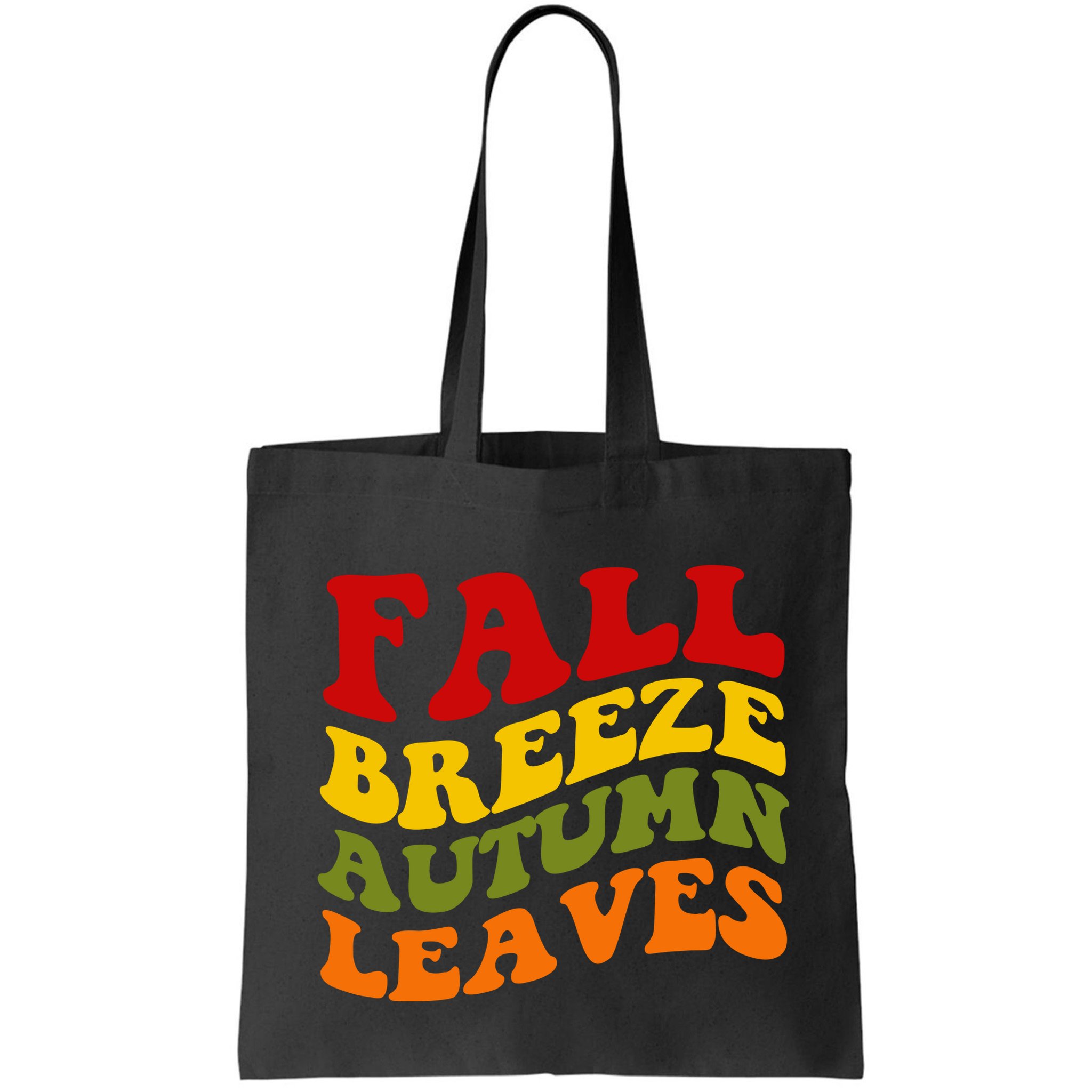 Fall Breeze Autumn Leaves Retro Bag