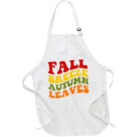 Fall Breeze Autumn Leaves Retro Apron