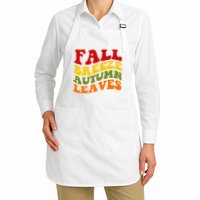 Fall Breeze Autumn Leaves Retro Apron