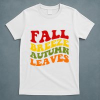 Fall Breeze Autumn Leaves Retro T-Shirt