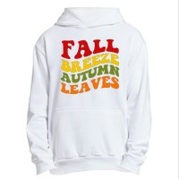 Fall Breeze Autumn Leaves Retro Urban Pullover Hoodie