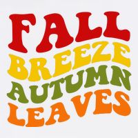 Fall Breeze Autumn Leaves Retro Tank Top