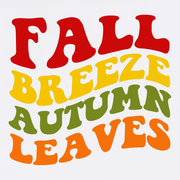 Fall Breeze Autumn Leaves Retro Tank Top