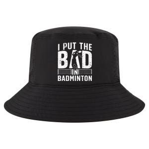 Funny Badminton Art For Men Women Shuttlecock Sport Player Cool Comfort Performance Bucket Hat