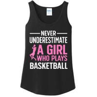 Funny Basketball Art For Girls Ns Basketball Player Ladies Essential Tank