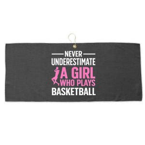 Funny Basketball Art For Girls Ns Basketball Player Large Microfiber Waffle Golf Towel