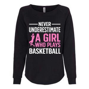 Funny Basketball Art For Girls Ns Basketball Player Womens California Wash Sweatshirt