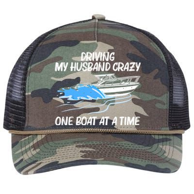 Funny Boating Art Mom Boat Captain Boater Pontoon Gift Retro Rope Trucker Hat Cap