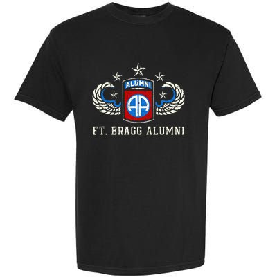 Ft Bragg Alumni Army 82nd Airborne Division Paratrooper Garment-Dyed Heavyweight T-Shirt