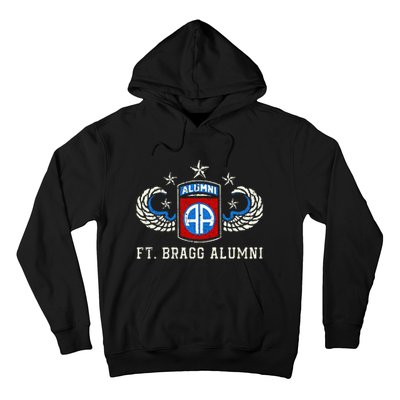 Ft Bragg Alumni Army 82nd Airborne Division Paratrooper Hoodie