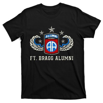 Ft Bragg Alumni Army 82nd Airborne Division Paratrooper T-Shirt