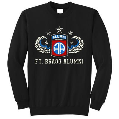 Ft Bragg Alumni Army 82nd Airborne Division Paratrooper Tall Sweatshirt