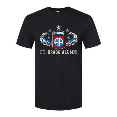 Ft Bragg Alumni Army 82nd Airborne Division Paratrooper Softstyle CVC T-Shirt