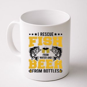 Funny Beer And Fish Coffee Mug