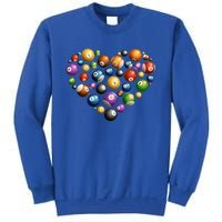 Funny Billiards Art Pool Lover Billiard Player Cool Gift Sweatshirt