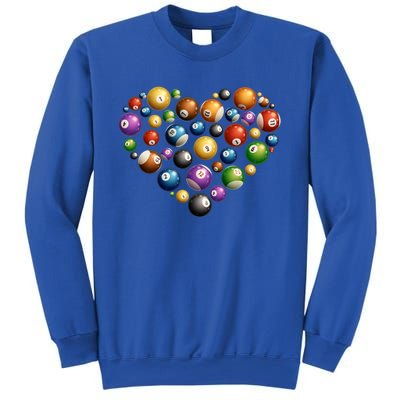 Funny Billiards Art Pool Lover Billiard Player Cool Gift Sweatshirt