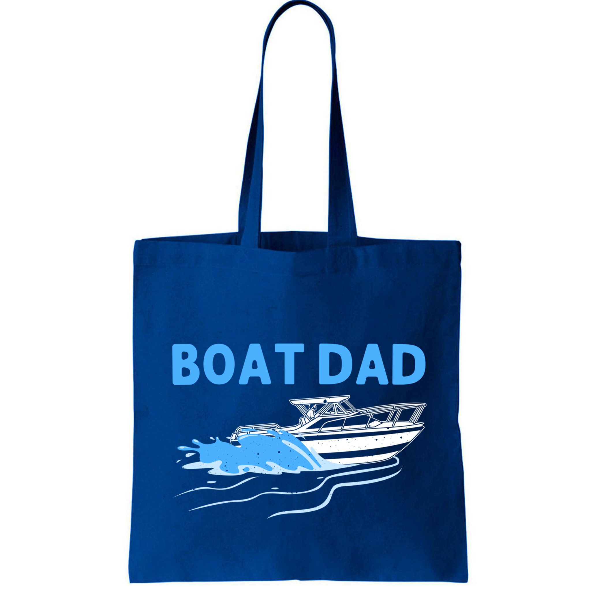 Funny Boating Art For Dad Father Boat Captain Boater Pontoon Cute Gift Bag