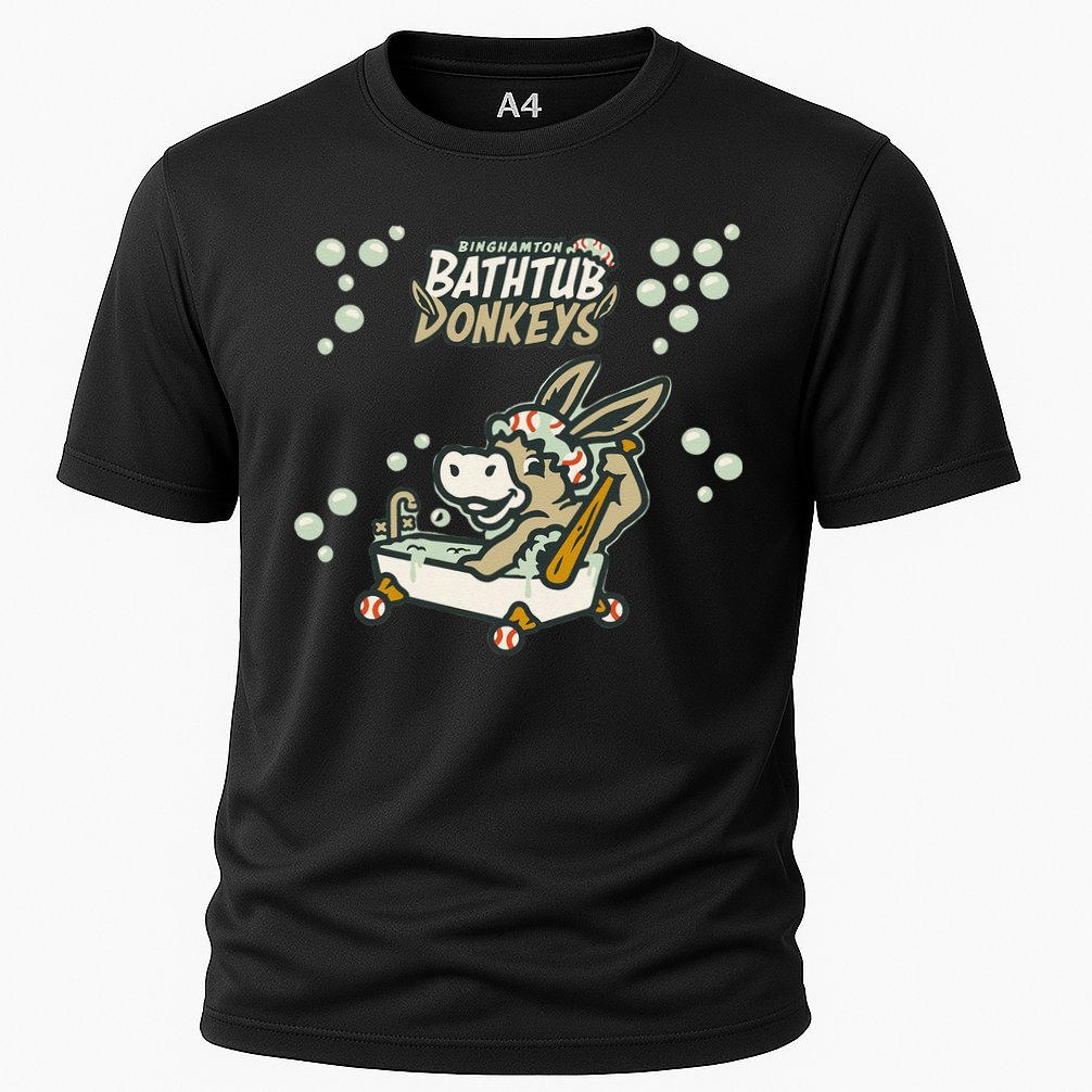Funny Binghamton Bathtub Donkey Gift Performance Shirt
