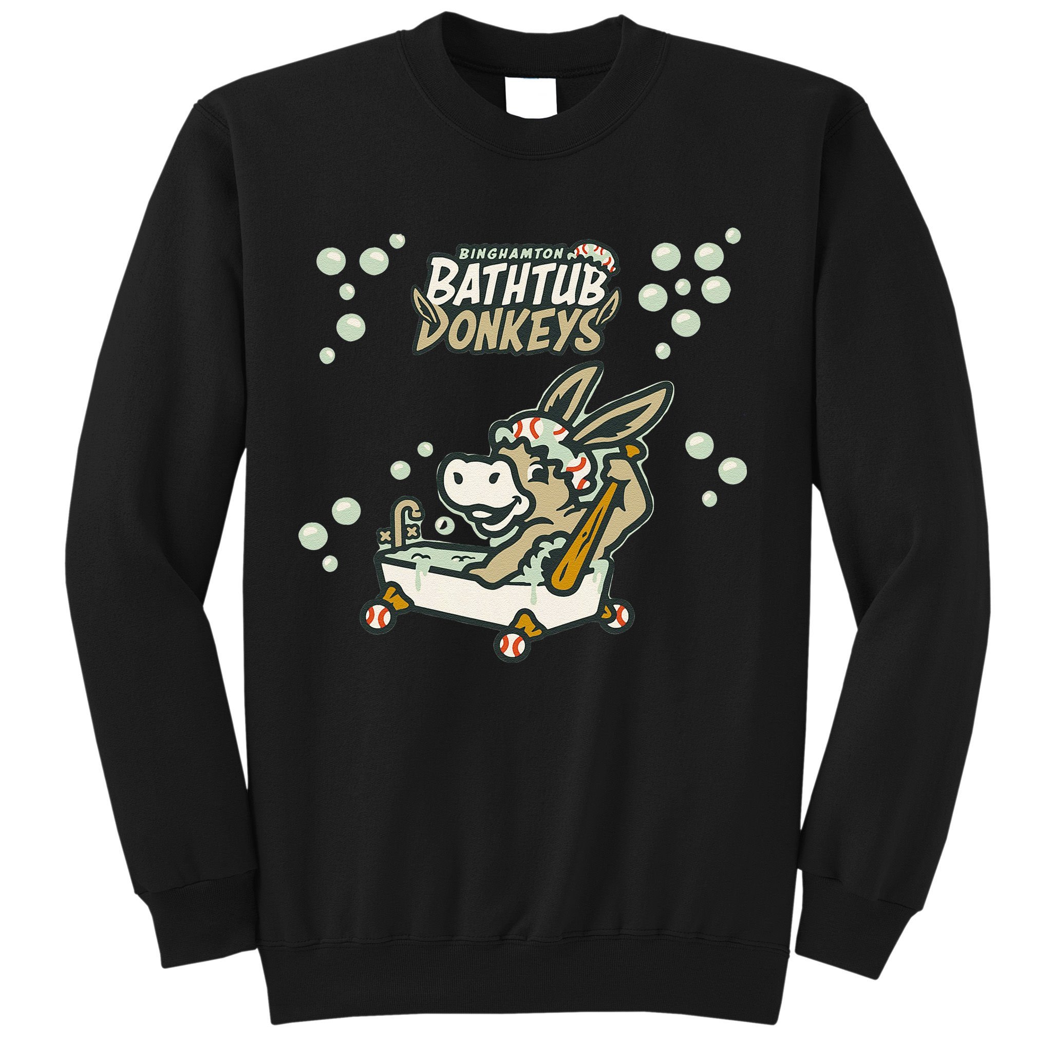 Funny Binghamton Bathtub Donkey Gift Sweatshirt