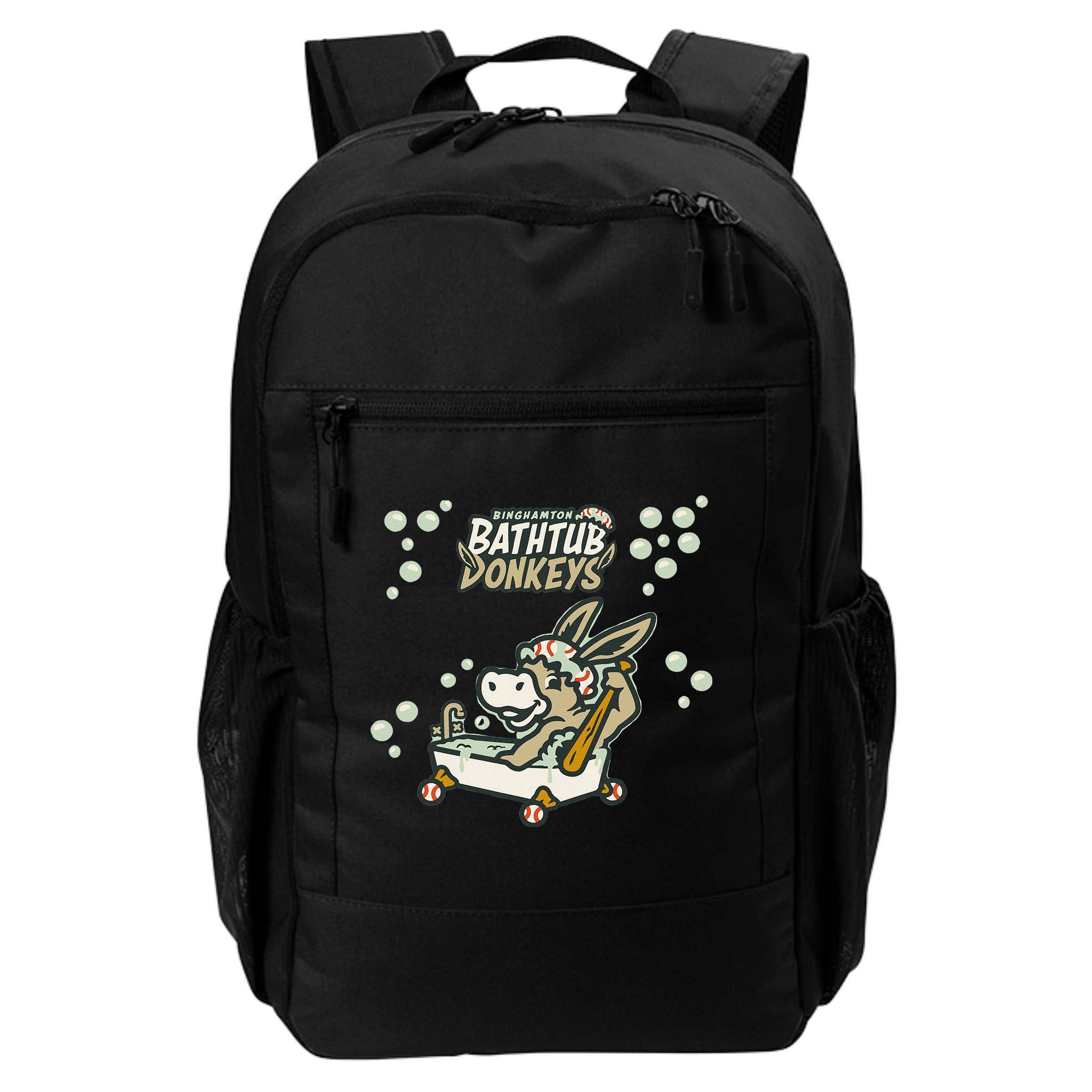 Funny Binghamton Bathtub Donkey Gift Backpack