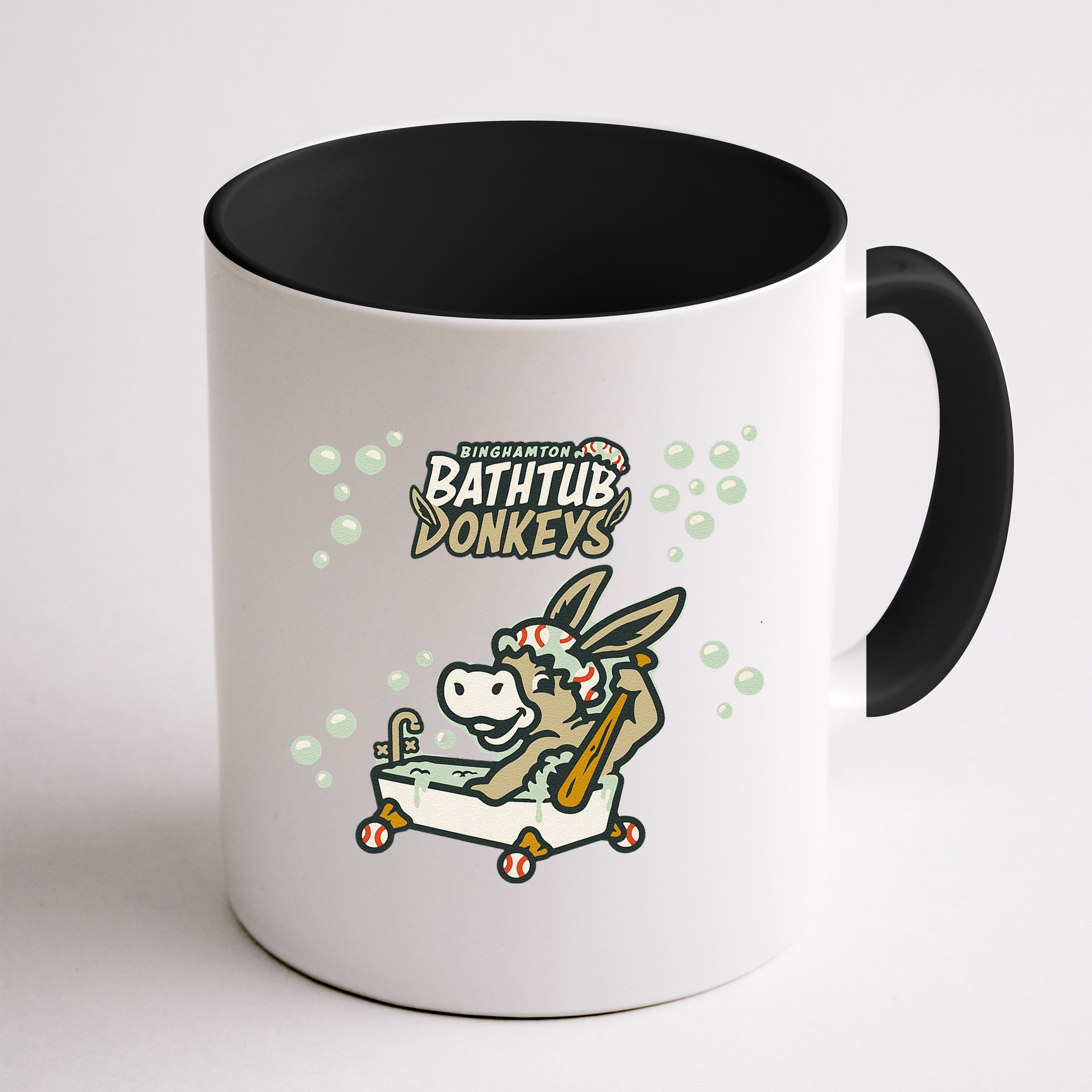 Funny Binghamton Bathtub Donkey Gift Mug