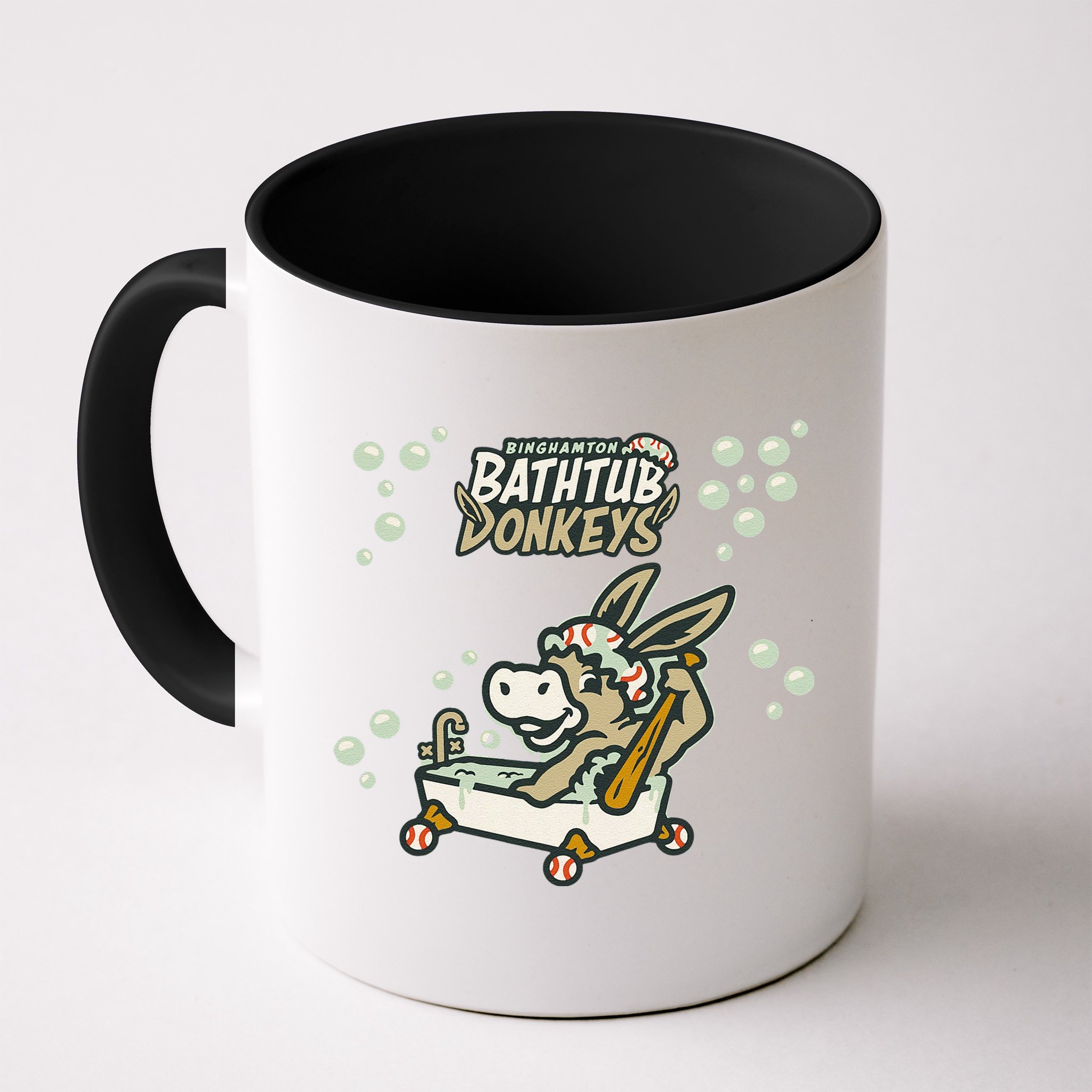 Funny Binghamton Bathtub Donkey Gift Mug