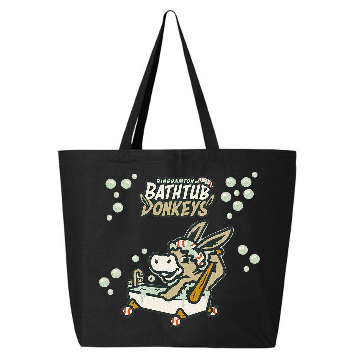 Funny Binghamton Bathtub Donkey Gift 25L Jumbo Tote