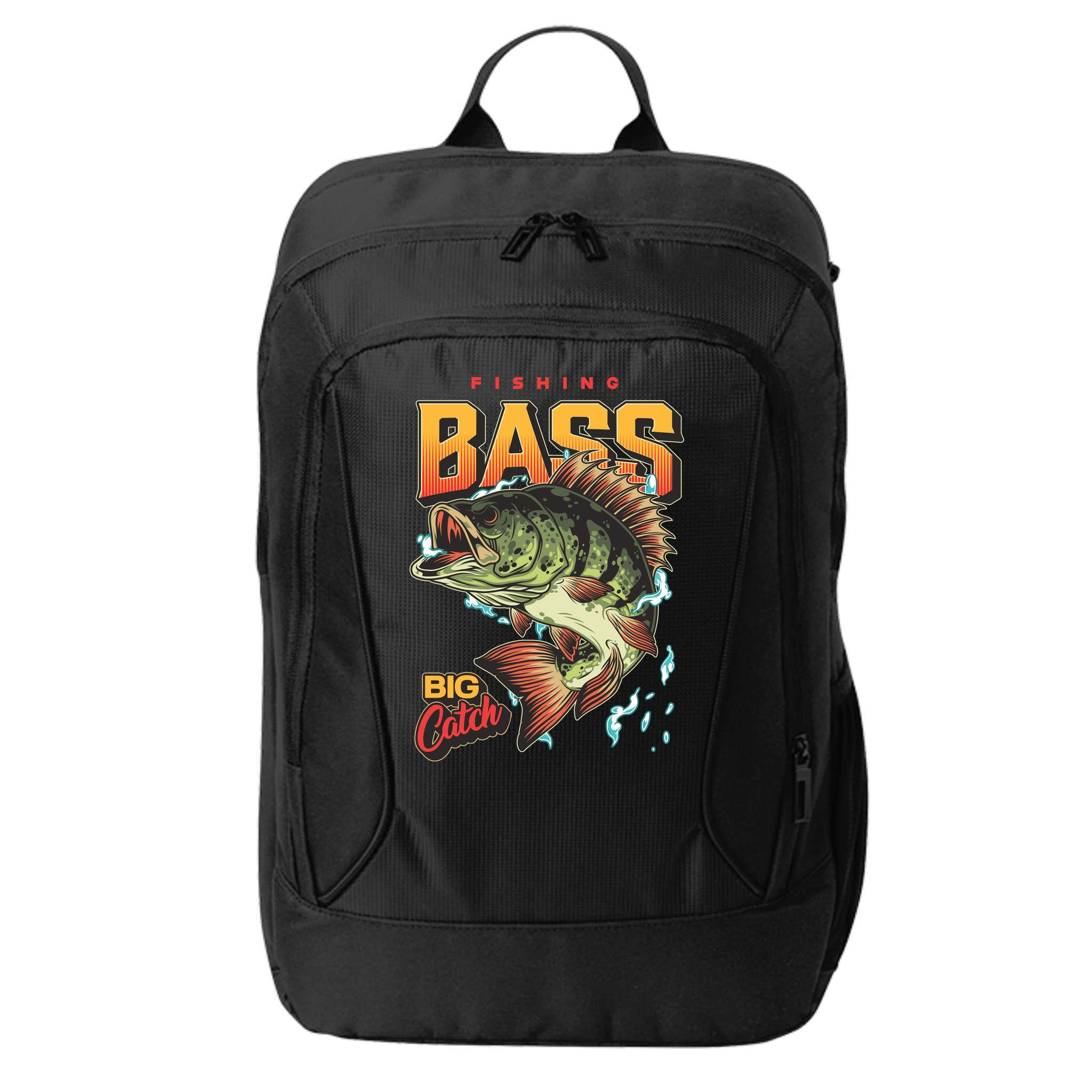 Fishing Bass Bitch Catch City Backpack