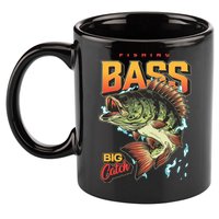 Fishing Bass Bitch Catch 11oz C Handle Ceramic Mug