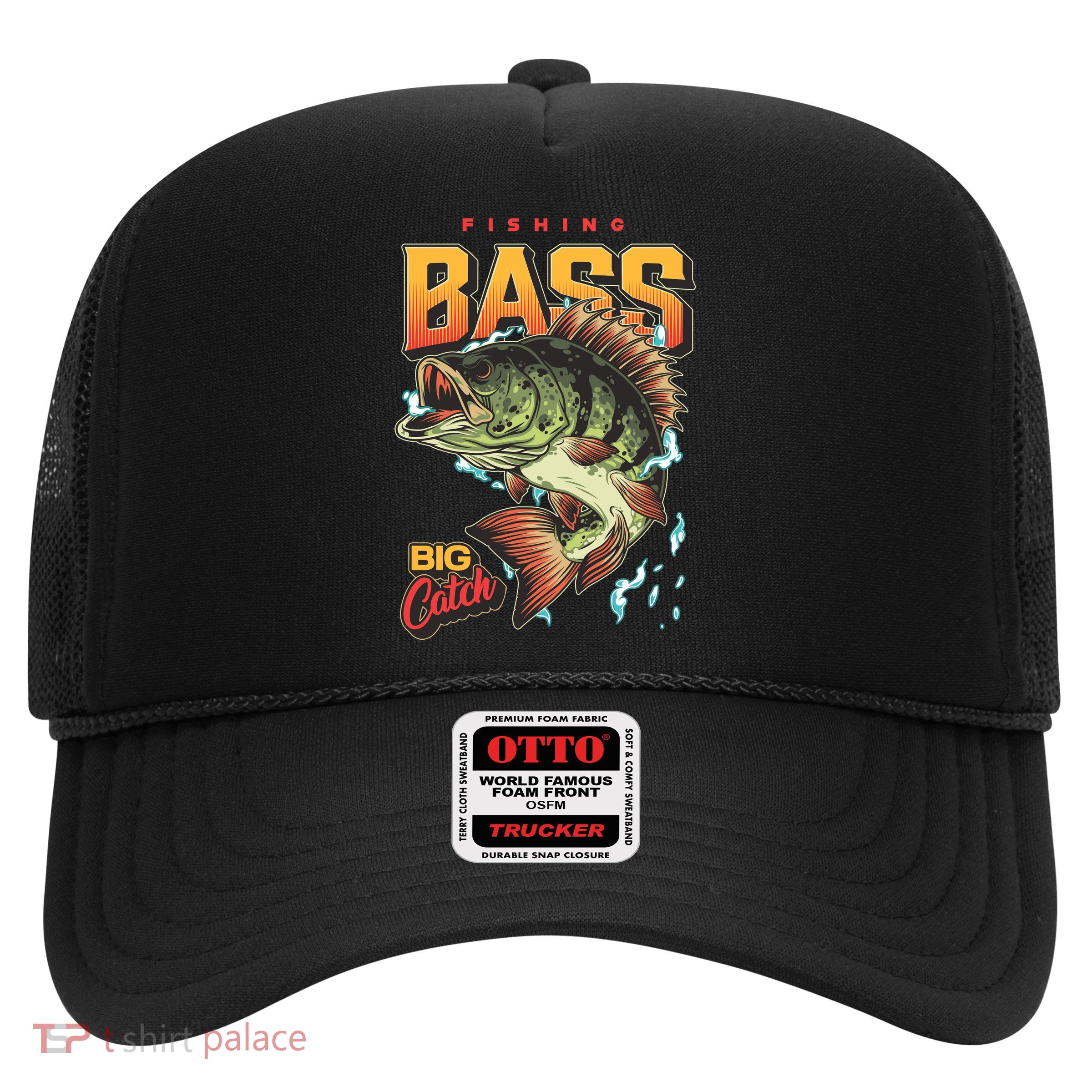 Fishing Bass Bitch Catch Trucker Hat