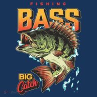 Fishing Bass Bitch Catch Premium T-Shirt