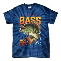 Fishing Bass Bitch Catch Tie-Dye T-Shirt