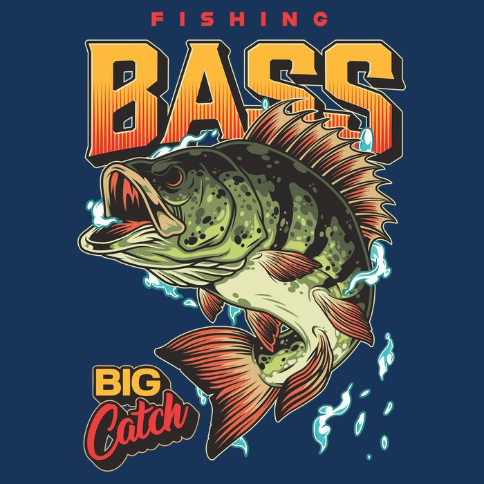 Fishing Bass Bitch Catch Tie-Dye T-Shirt