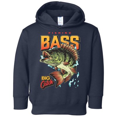Fishing Bass Bitch Catch Toddler Hoodie