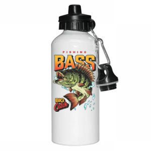 Fishing Bass Bitch Catch Aluminum Water Bottle 