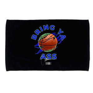 Funny Bold Bring Ya Ass 2 Minnesota Basketball Fans Gift Microfiber Hand Towel