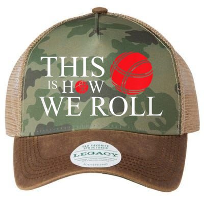 Funny Bocce Ball Bocce Legacy Tie Dye Trucker Hat