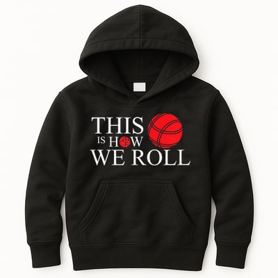 Funny Bocce Ball Bocce Kids Hoodie